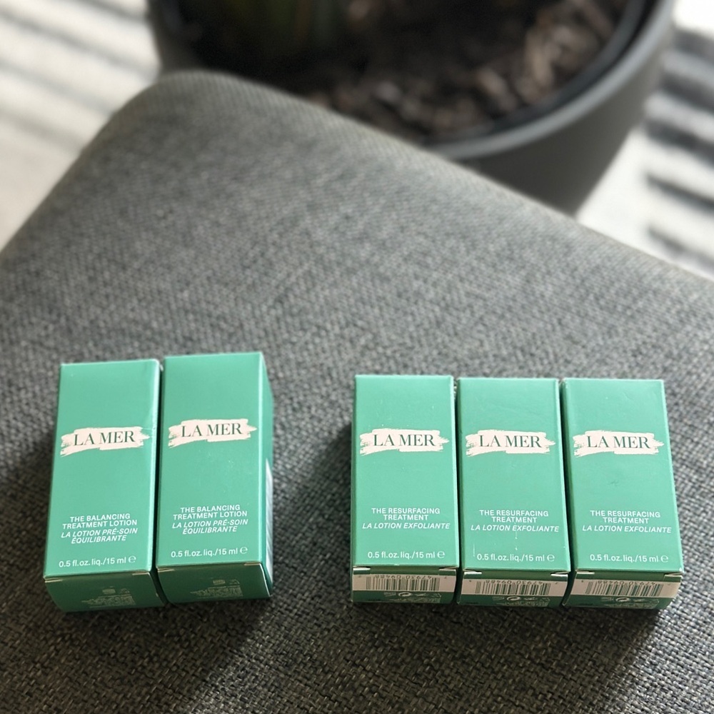 NEW 5xLa Mer TREATMENT LOTION 15ML Bundle
